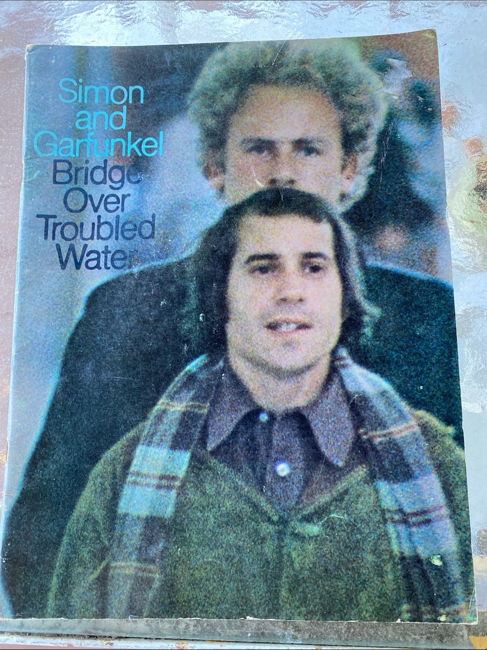 Simon and Garfunkel 'Bridge Over Troubled Water' piano Vintage